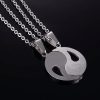 Yin Yang Alloy Couple Necklace Yin Yang Alloy Couple Necklace