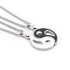 Yin Yang Alloy Couple Necklace Yin Yang Alloy Couple Necklace