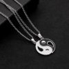Yin Yang Alloy Couple Necklace Yin Yang Alloy Couple Necklace