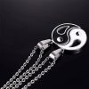Yin Yang Alloy Couple Necklace Yin Yang Alloy Couple Necklace