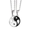 Yin Yang Alloy Couple Necklace Yin Yang Alloy Couple Necklace