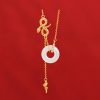 925 Silver Chalcedony Snake Rose Harmony Necklace Pendant 925 Silver Chalcedony Snake Rose Harmony Necklace Pendant