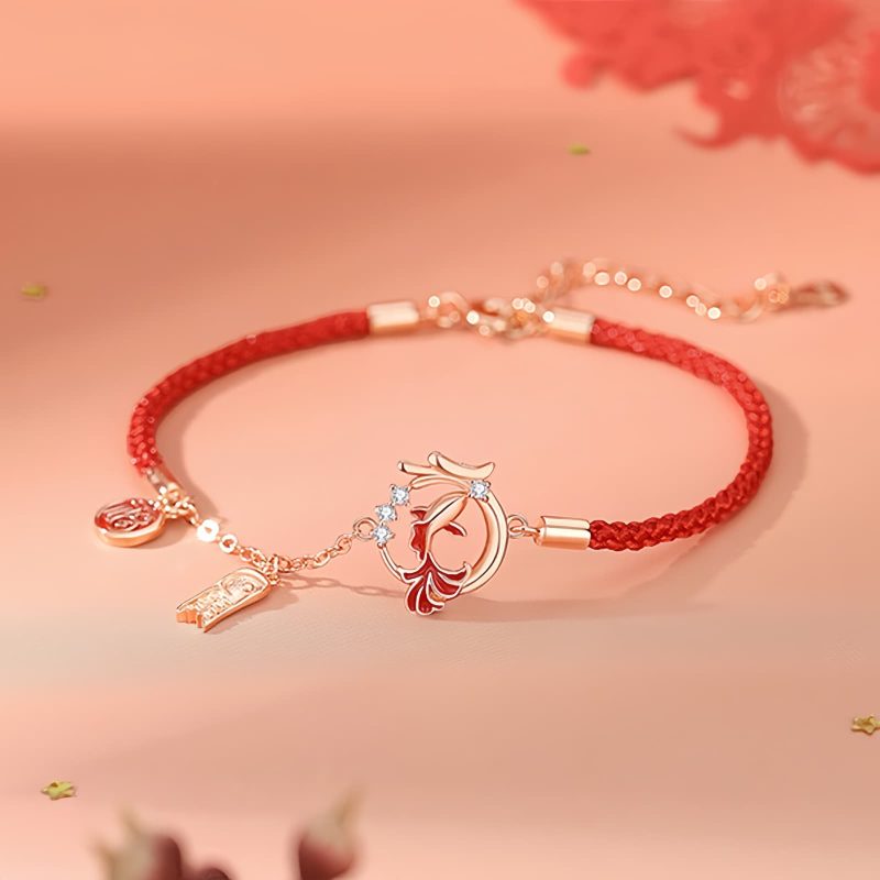 925 Silver Year of the Dragon Koi Fish Necklace 925 Silver Year of the Dragon Koi Fish Necklace