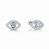 Pendientes de Protección Ojo Turco en Plata de Ley 925 925 Silver Evil Eye Amulet Protection Earrings