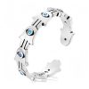 925 Silver Hamsa Adjustable Zircon Ring 925 Silver Hamsa Adjustable Zircon Ring