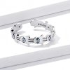 925 Silver Hamsa Adjustable Zircon Ring 925 Silver Hamsa Adjustable Zircon Ring