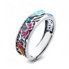925 Silver Koi Fish Goes Well Ring 925 Silver Koi Fish Goes Well Ring