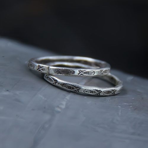 Anillo Pez Koi de Plata 925 para la Prosperidad