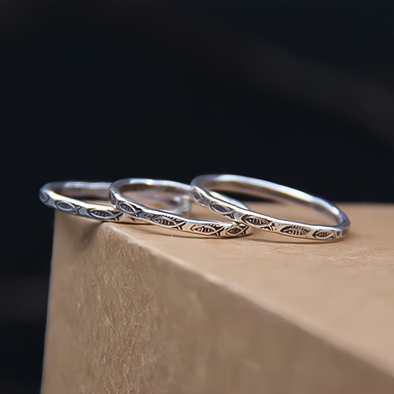 925 Silver Koi Fish Prosperity Ring 925 Silver Koi Fish Prosperity Ring