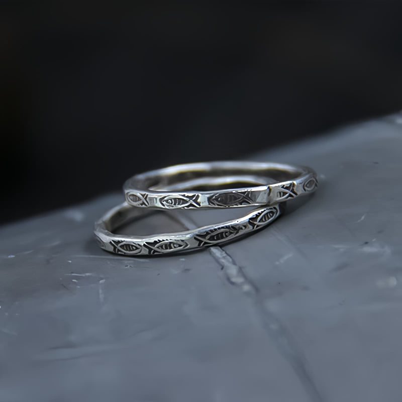 925 Silver Koi Fish Prosperity Ring 925 Silver Koi Fish Prosperity Ring