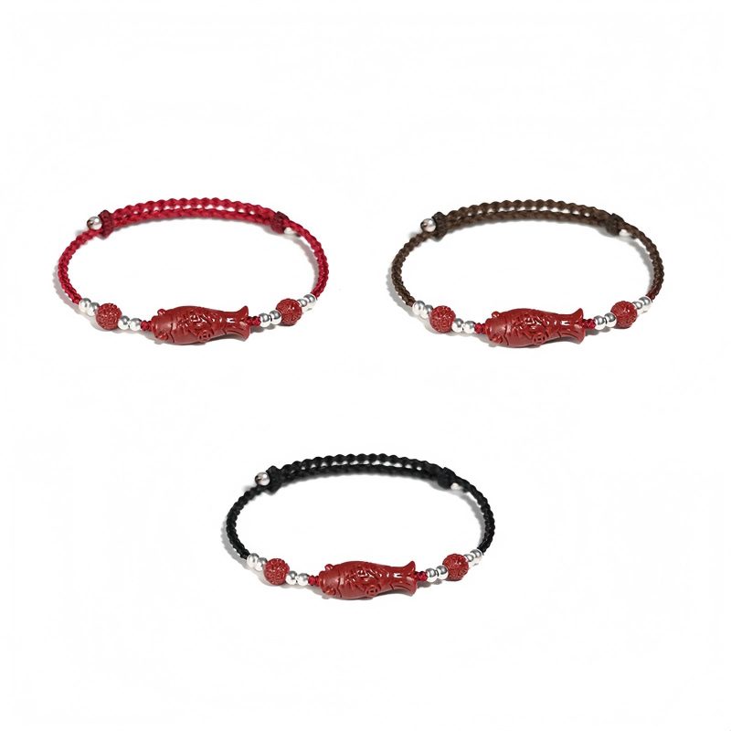 Pulsera Pez Koi en Plata 925: Prosperidad y Fortuna 925 Silver Koi Fish Wealth Prosperity Bracelet