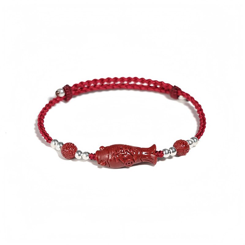 Pulsera Pez Koi en Plata 925: Prosperidad y Fortuna 925 Silver Koi Fish Wealth Prosperity Bracelet