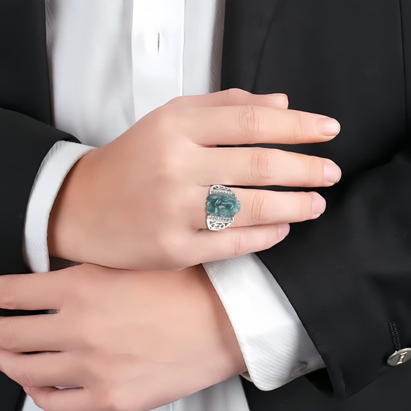 925 Silver Fengshui Pixiu Luck Ring 925 Silver Fengshui Pixiu Luck Ring