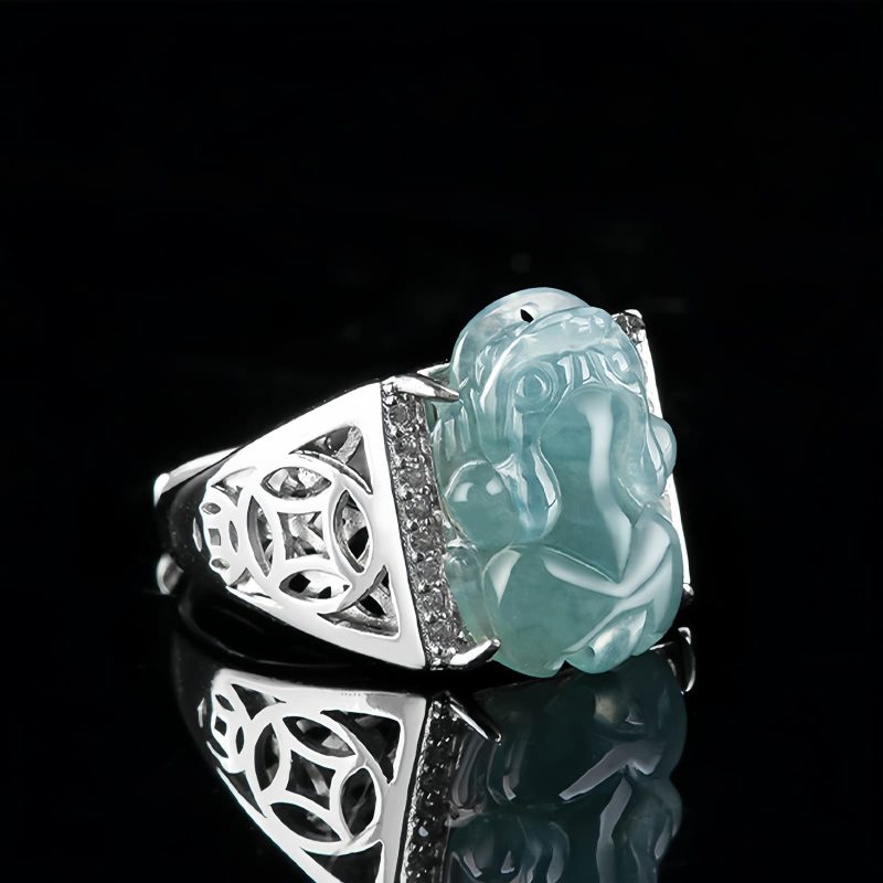 925 Silver Fengshui Pixiu Luck Ring 925 Silver Fengshui Pixiu Luck Ring