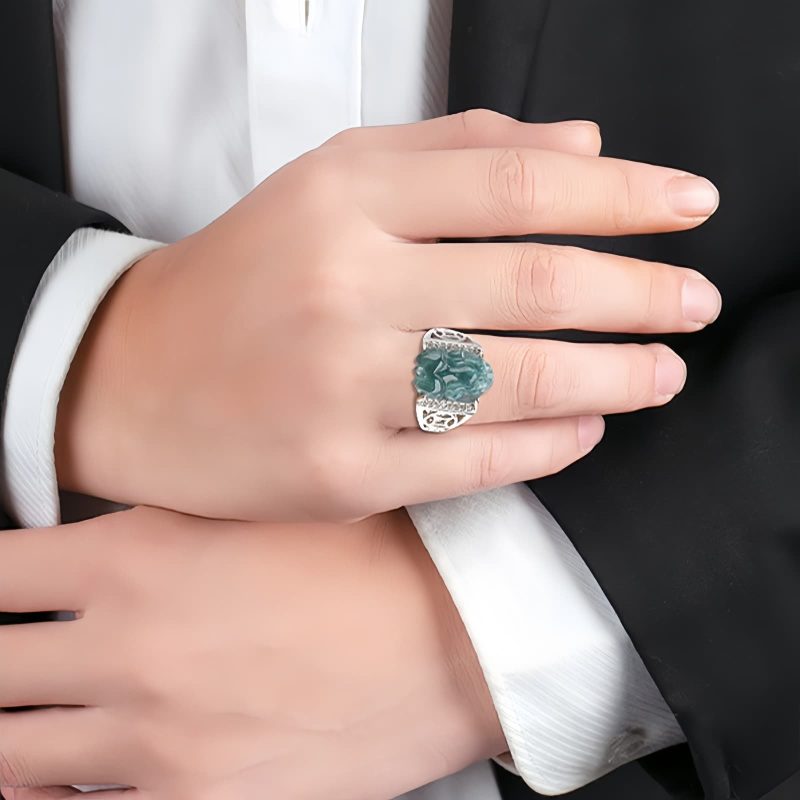 925 Silver Fengshui Pixiu Luck Ring 925 Silver Fengshui Pixiu Luck Ring