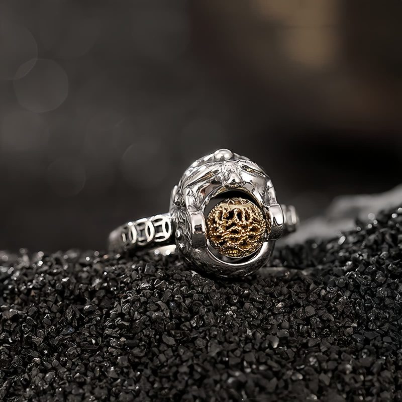 925 Silver PiXiu Wealth Adjustable Ring 925 Silver PiXiu Wealth Adjustable Ring