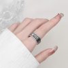 925銀製 貔貅(ヒキュウ)× 般若心経 厄除け・金運守護リング 925 Silver PiXiu Wealth Protection Ring