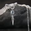 925 Sterling Silver Dorje Vajra Strength Necklace Pendant 925 Sterling Silver Dorje Vajra Strength Necklace Pendant