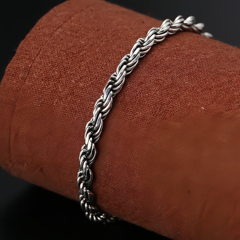 925 Sterling Silver Tibet Om Mani Padme Hum Double Dorje Peace Love Bracelet 925 Sterling Silver Tibet Om Mani Padme Hum Double Dorje Peace Love Bracelet