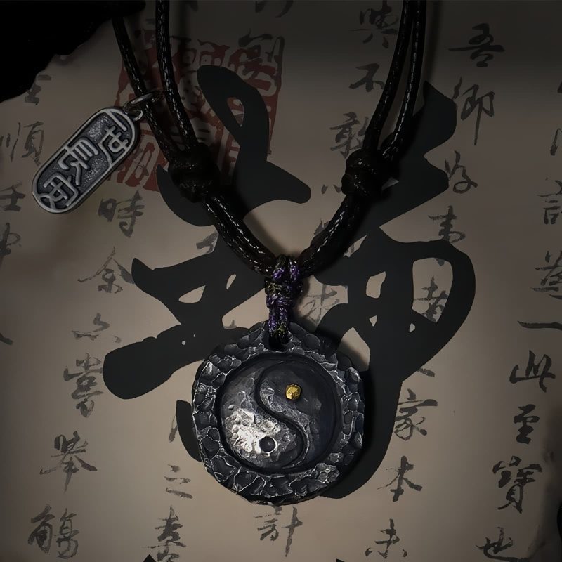 999 Silver Yin Yang Harmony Necklace Pendant 999 Silver Yin Yang Harmony Necklace Pendant