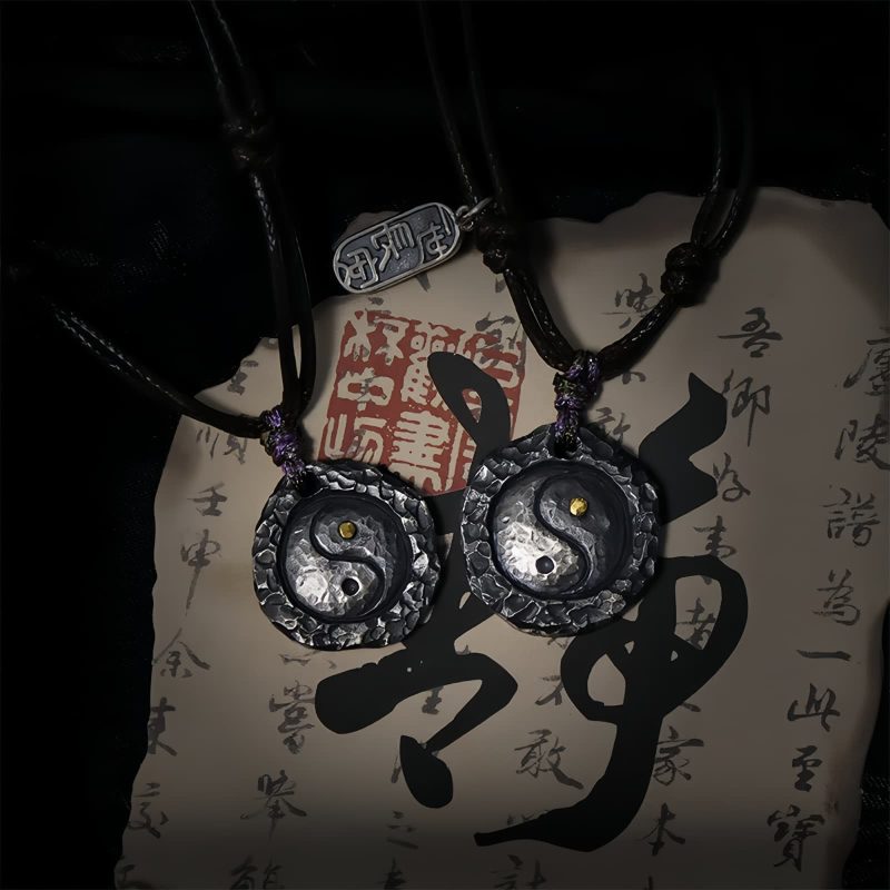 999 Silver Yin Yang Harmony Necklace Pendant 999 Silver Yin Yang Harmony Necklace Pendant