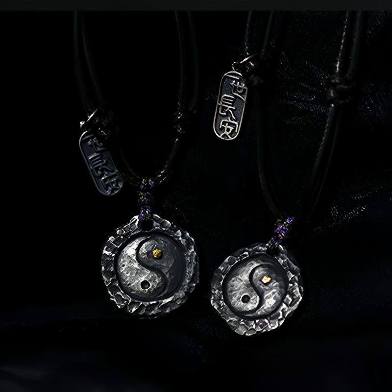 999 Silver Yin Yang Harmony Necklace Pendant 999 Silver Yin Yang Harmony Necklace Pendant