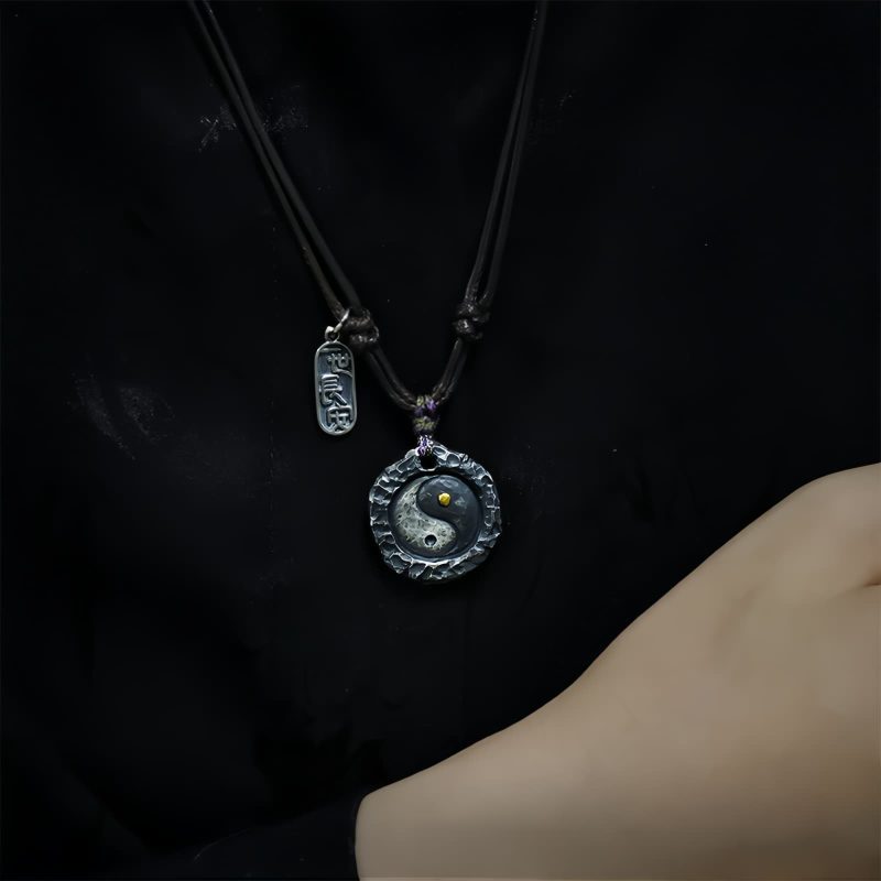 999 Silver Yin Yang Harmony Necklace Pendant 999 Silver Yin Yang Harmony Necklace Pendant