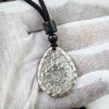 999 Silver Yin Yang Water Drop Pendant 999 Silver Yin Yang Water Drop Pendant