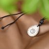 999 Silver Yin Yang Water Drop Pendant 999 Silver Yin Yang Water Drop Pendant