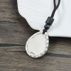 999 Silver Yin Yang Water Drop Pendant 999 Silver Yin Yang Water Drop Pendant