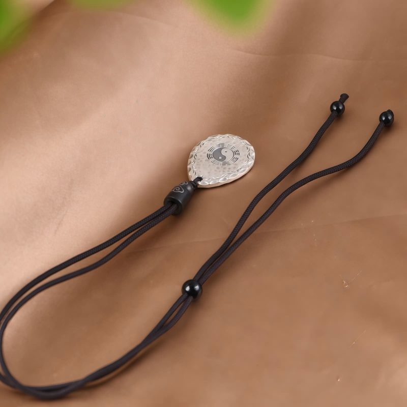 999 Silver Yin Yang Water Drop Pendant 999 Silver Yin Yang Water Drop Pendant