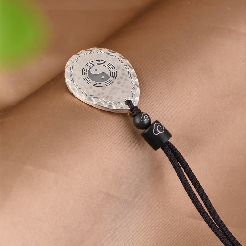 999 Silver Yin Yang Water Drop Pendant 999 Silver Yin Yang Water Drop Pendant