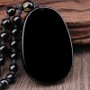 Black Obsidian Koi Fish Strength Pendant Necklace Black Obsidian Koi Fish Strength Pendant Necklace