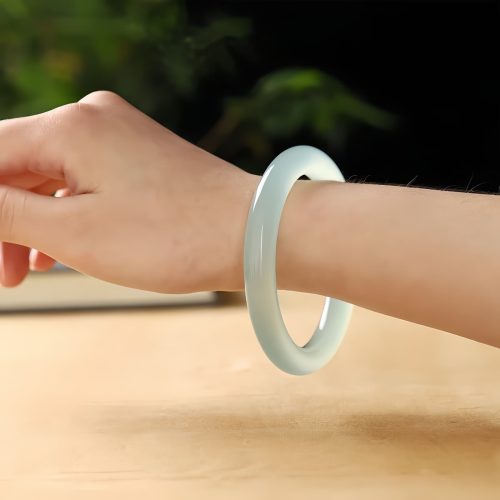 ブルーカルセドニー エモーショナルバランスブレスレット
