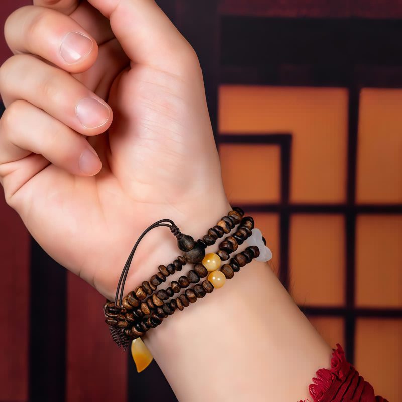 Brunei Agarwood PiXiu Peace Bracelet Brunei Agarwood PiXiu Peace Bracelet