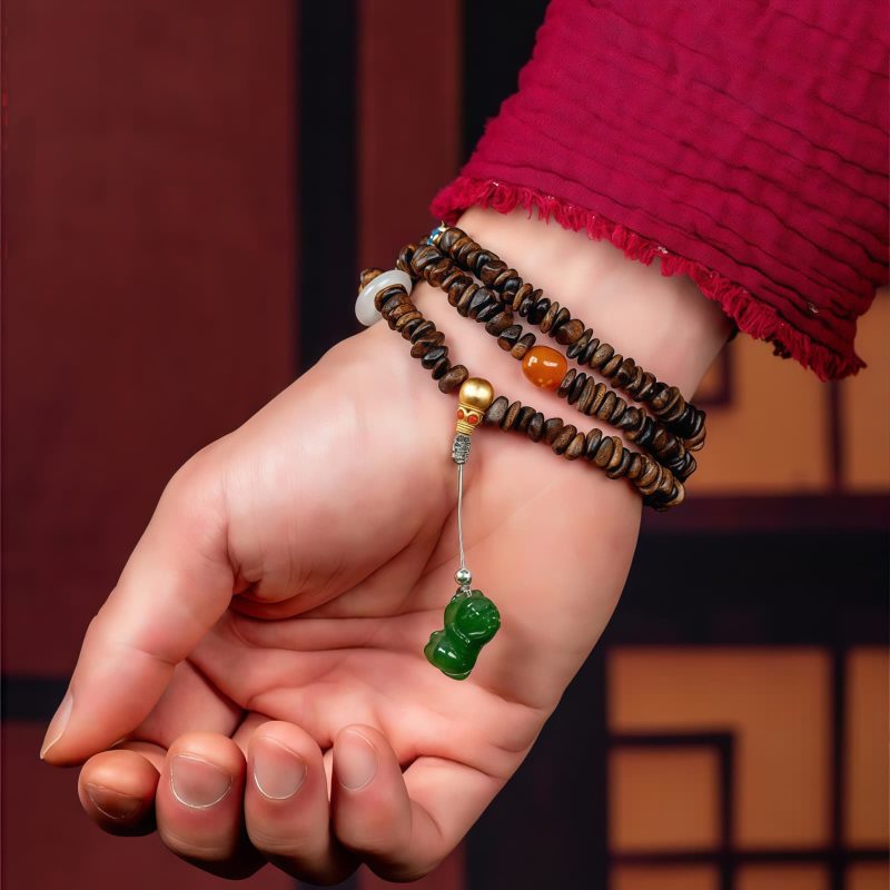 Brunei Agarwood PiXiu Peace Bracelet Brunei Agarwood PiXiu Peace Bracelet