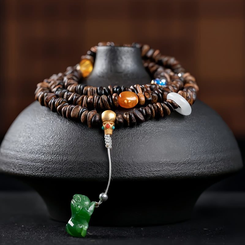 Brunei Agarwood PiXiu Peace Bracelet Brunei Agarwood PiXiu Peace Bracelet