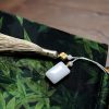 Bolso con Asas de Bambú y Diseño de Carpas Koi Mariposa Butterfly Koi Fish Bamboo Handle Handbag