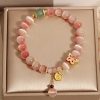 Katzenaugen-Armband „Friedlicher Schmetterling“ für innere Ruhe Cat's Eye Butterfly Peace Bracelet for Tranquility