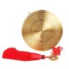 Chinese Copper Bagua Map with Knotting Design Chinese Copper Bagua Map with Knotting Design