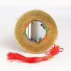Chinese Copper Bagua Map with Knotting Design Chinese Copper Bagua Map with Knotting Design