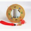 Chinese Copper Bagua Map with Knotting Design Chinese Copper Bagua Map with Knotting Design