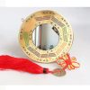 Chinese Copper Bagua Map with Knotting Design Chinese Copper Bagua Map with Knotting Design