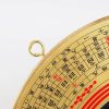 Chinese Copper Bagua Map with Knotting Design Chinese Copper Bagua Map with Knotting Design