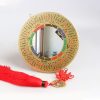 Chinese Copper Bagua Map with Knotting Design Chinese Copper Bagua Map with Knotting Design