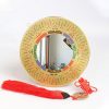 Chinese Copper Bagua Map with Knotting Design Chinese Copper Bagua Map with Knotting Design