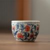 Chinese Ceramic Koi Fish Teacup