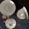 Chinese Ceramic Gaiwan Koi Fish Teacup Set with Saucer and Lid Chinese Ceramic Gaiwan Koi Fish Teacup Set with Saucer and Lid