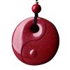 Cinnabar Laughing Buddha Yin Yang Pendant Necklace Cinnabar Laughing Buddha Yin Yang Pendant Necklace