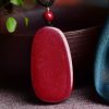 Cinnabar Laughing Buddha Yin Yang Pendant Necklace Cinnabar Laughing Buddha Yin Yang Pendant Necklace